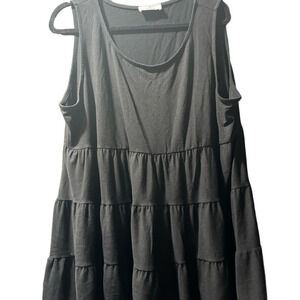 NWOT Zenana Black Sleeveless Tank top